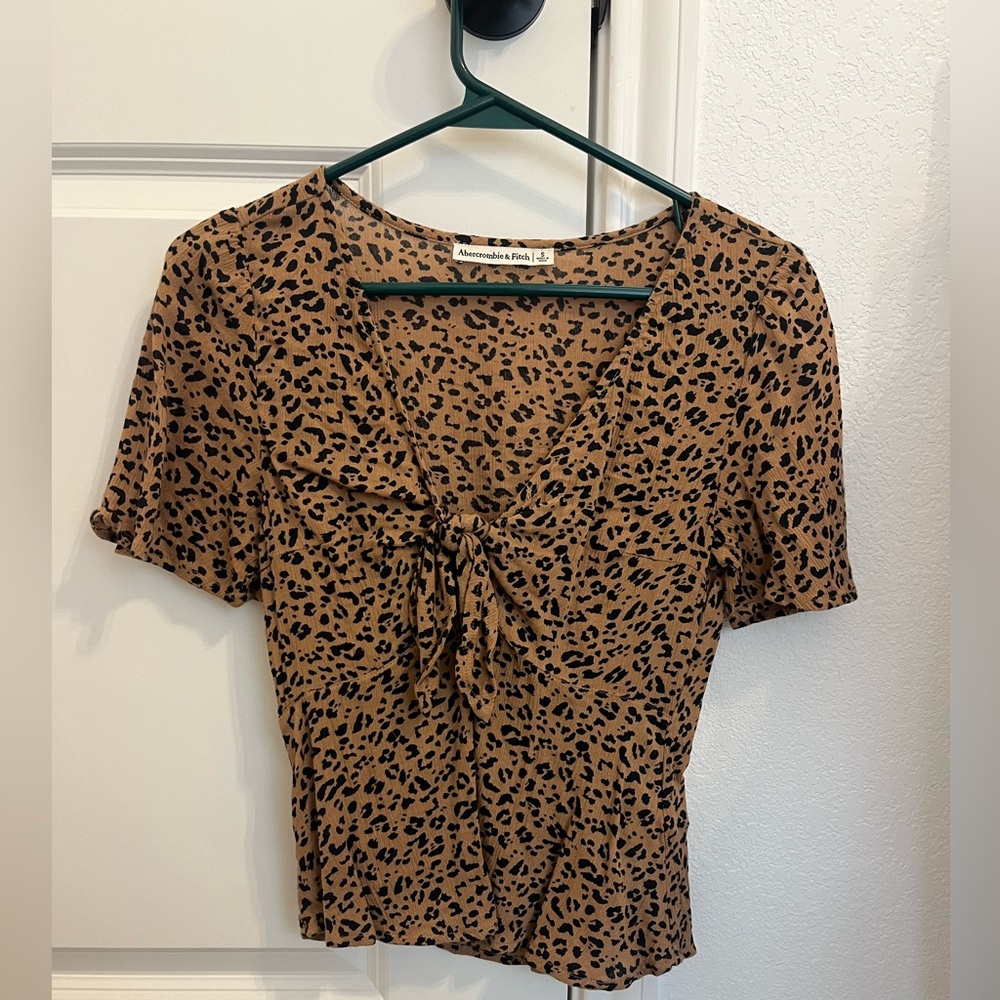 Animal Print Blouse